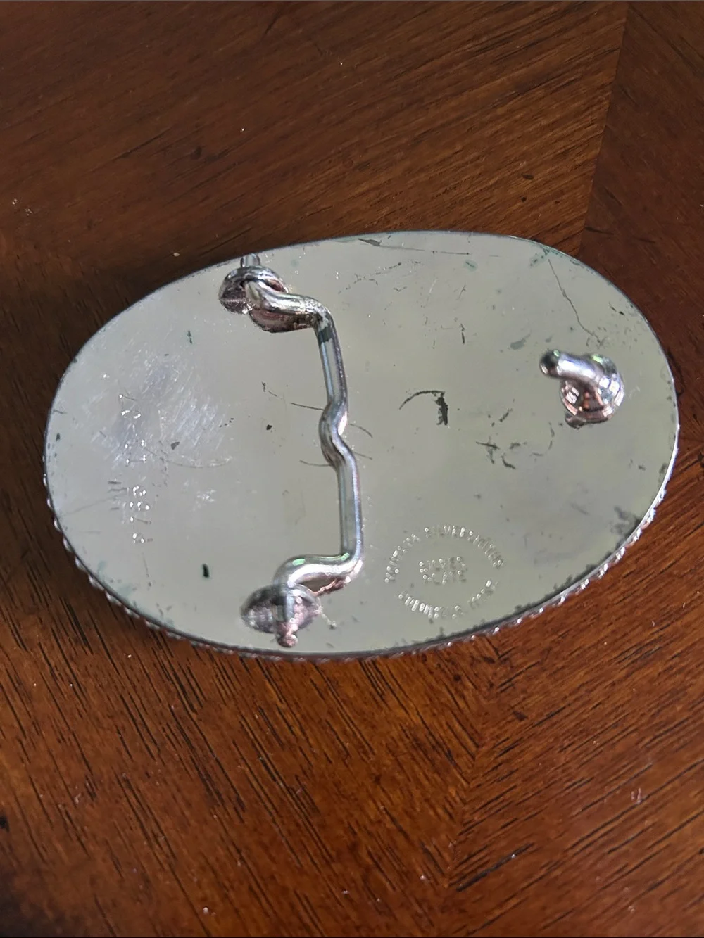 Montana Silversmiths Gold & Silver Horse Trio Western Belt Buckle